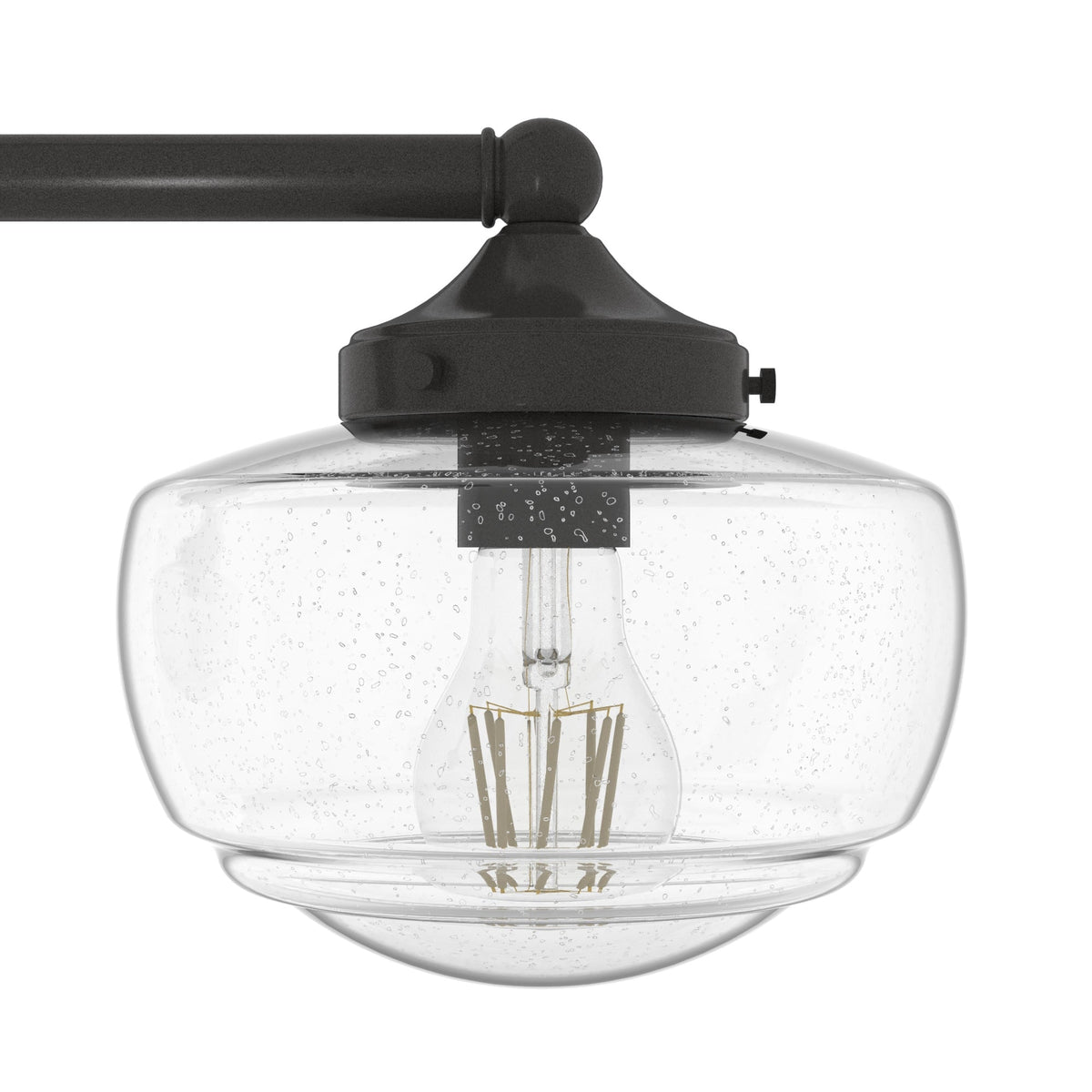 Hunter Saddle Creek 3-Light Satin Bronze Transitional Led Chandelier