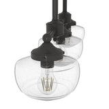Hunter Saddle Creek 3-Light Satin Bronze Transitional Led Chandelier