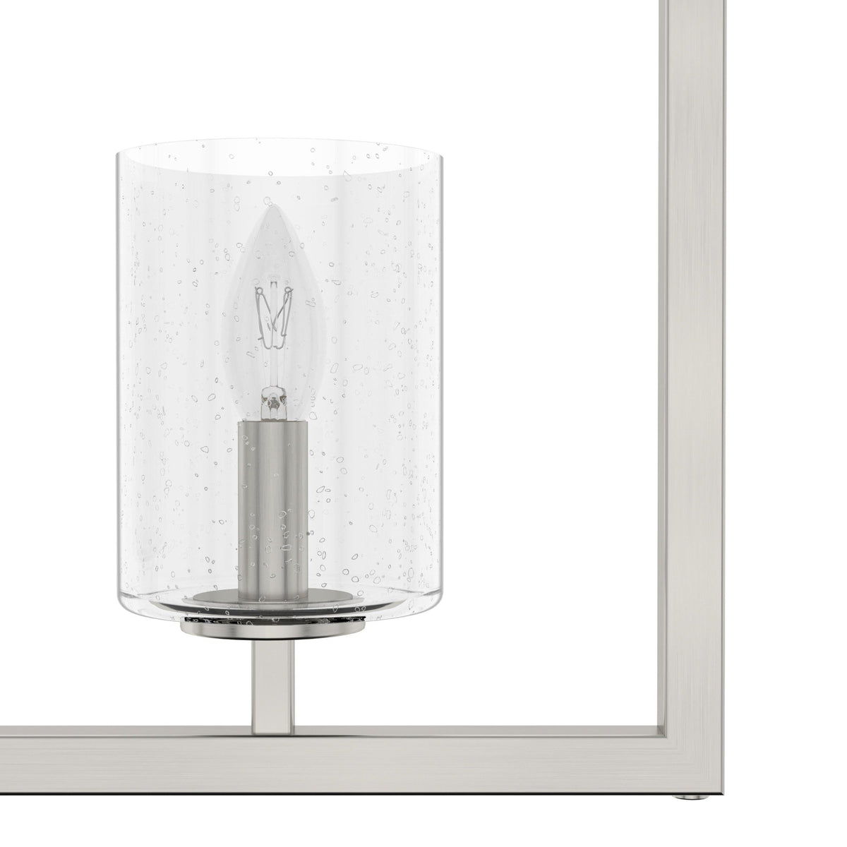 Hunter Kerrison 6-Light Brushed Nickel Transitional Led Chandelier