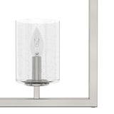 Hunter Kerrison 6-Light Brushed Nickel Transitional Led Chandelier