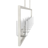 Hunter Kerrison 6-Light Brushed Nickel Transitional Led Chandelier