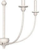 Hunter Southcrest 4-Light Distressed White Transitional Led Chandelier