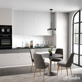Hunter Lochemeade 3-Light Matte Bronze Modern/Contemporary Led Crystal Chandelier