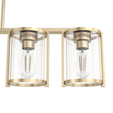 Hunter Astwood 5-Light Satin Gold Glam Led Chandelier
