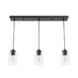 Hunter Hartland 3-Light Noble Bronze Transitional Globe LED Large Hanging