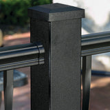 Freedom 4-in x 4-in Matte Black Aluminum Deck Post Cap
