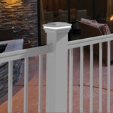 Freedom 4-in x 4-in White Nylon Deck Post Cap
