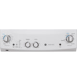 GE Electric Stacked Laundry Center with 3.8-cu ft Washer and 5.9-cu ft Dryer, White