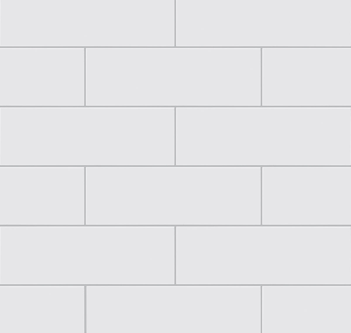 Satori Hudson Brilliant White 4-in x 12-in Glossy Ceramic Subway Wall Tile (0.32-sq. ft/ Piece)