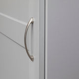 Estate 23.75-in W x 70.375-in H Wood Composite Gray Wall-mount Utility Storage Cabinet