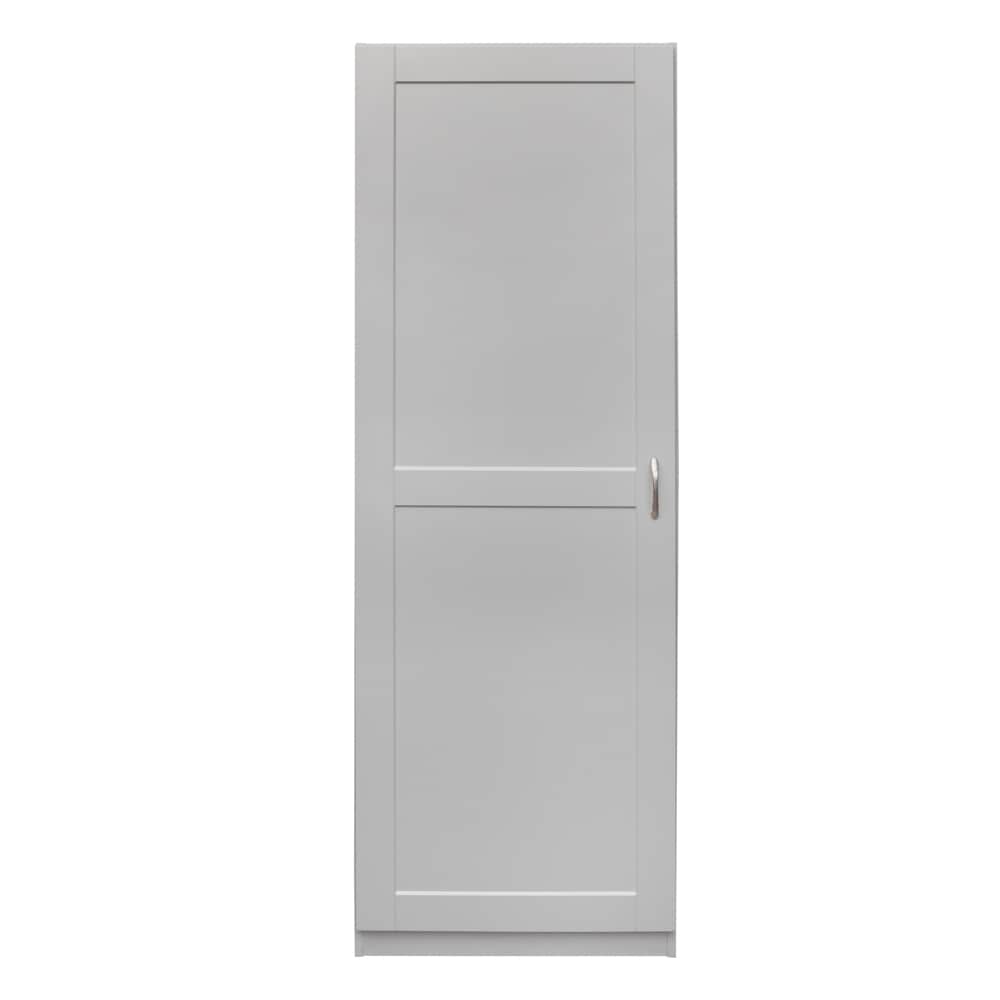 Estate 23.75-in W x 70.375-in H Wood Composite Gray Wall-mount Utility Storage Cabinet