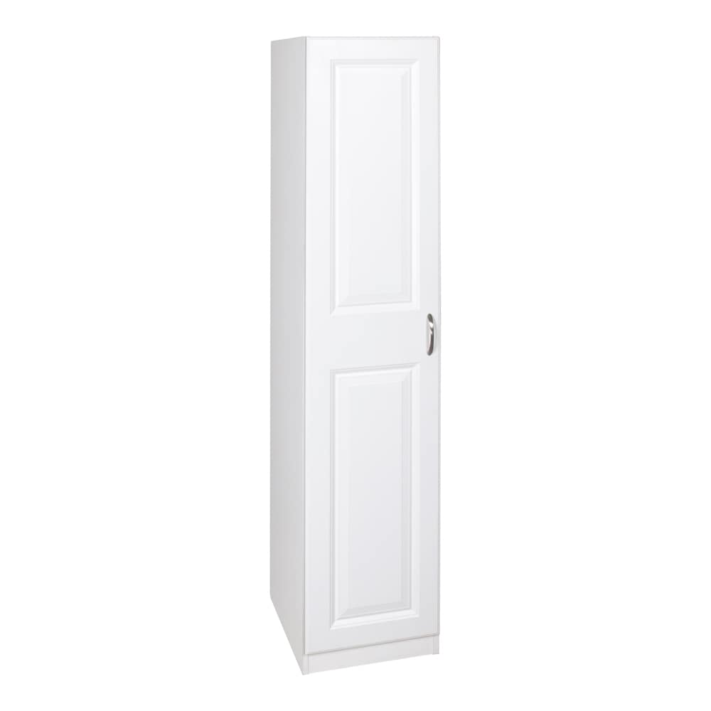 Estate 15-in W x 70.375-in H Wood Composite White Wall-mount Utility Storage Cabinet