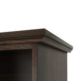SINOFURN Coastal 47.2-in Brown Wood Hall Tree