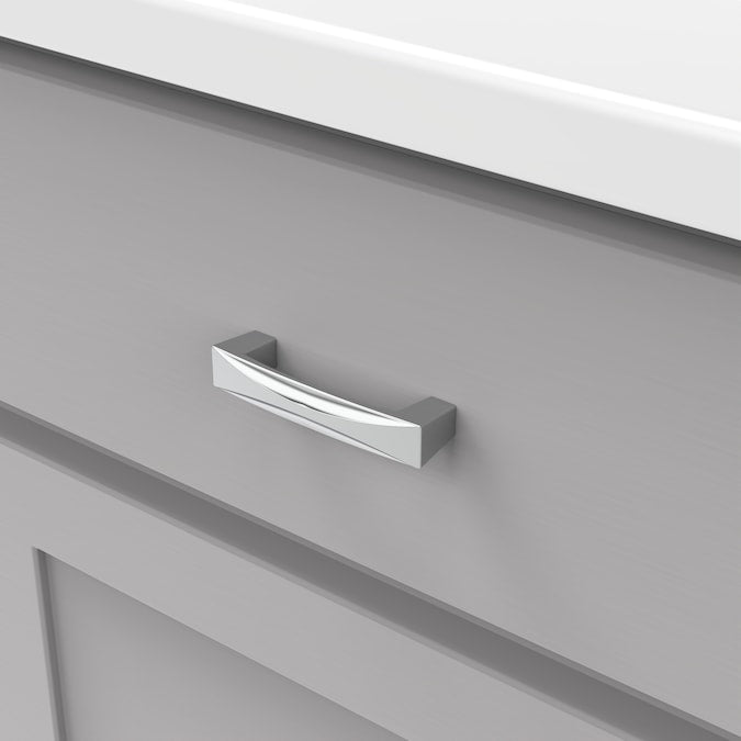 Hickory Hardware Crest 3-in (76mm) Center to Center Rectangular Handle Drawer Pull