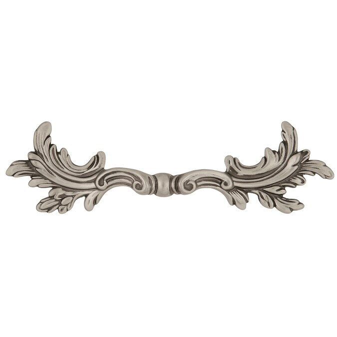Hickory Hardware Manor House 3-in (76mm) Center to Center Silver Stone Novelty Handle Drawer Pull