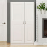Estate 38.5-in W x 70.375-in H Wood Composite White Wall-mount Utility Storage Cabinet