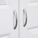 Estate 38.5-in W x 70.375-in H Wood Composite White Wall-mount Utility Storage Cabinet