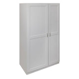 Estate 38.5-in W x 70.375-in H Wood Composite Gray Wall-mount Utility Storage Cabinet