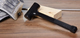 Blue Hawk Smooth Face Rubber Head Dead Blow Hammer