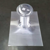 Gibraltar Building Products Code Cap Top, 1/2-in to 4-in Pipe, 6-in Base, Aluminum