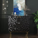 Clihome 15.75-in W x 31.93-in H Mdf Black Freestanding Utility Storage Cabinet