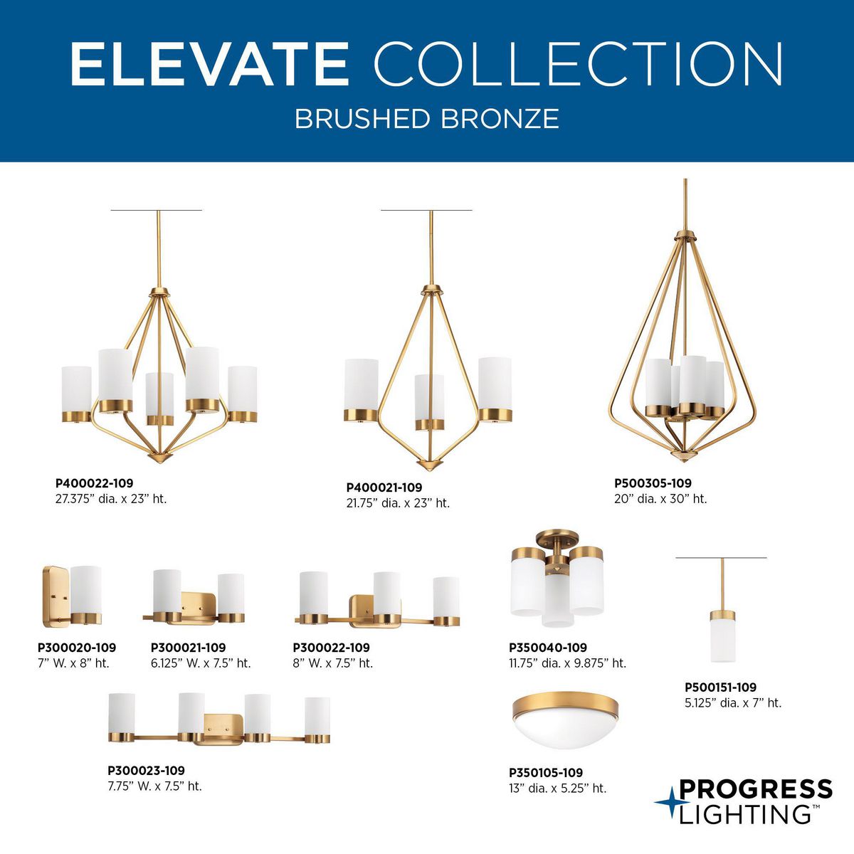 Progress Lighting Elevate 4-Light Polished Chrome Modern/Contemporary Etched Glass Geometric Medium Hanging Pendant Light
