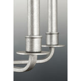 Progress Lighting Turnbury 8-Light Gray Rustic Chandelier