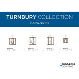 Progress Lighting Turnbury 8-Light Gray Rustic Chandelier