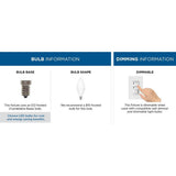 Progress Lighting Bonita 6-Light Satin Transitional Chandelier