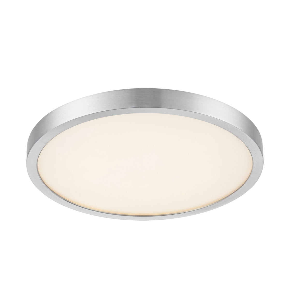 Project Source 2-Pack 10-in Brushed Nickel Transitional Flush Mount Light ENERGY STAR