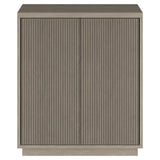 Hailey Home Alston Antiqued Gray Oak 2-Shelf Office Cabinet