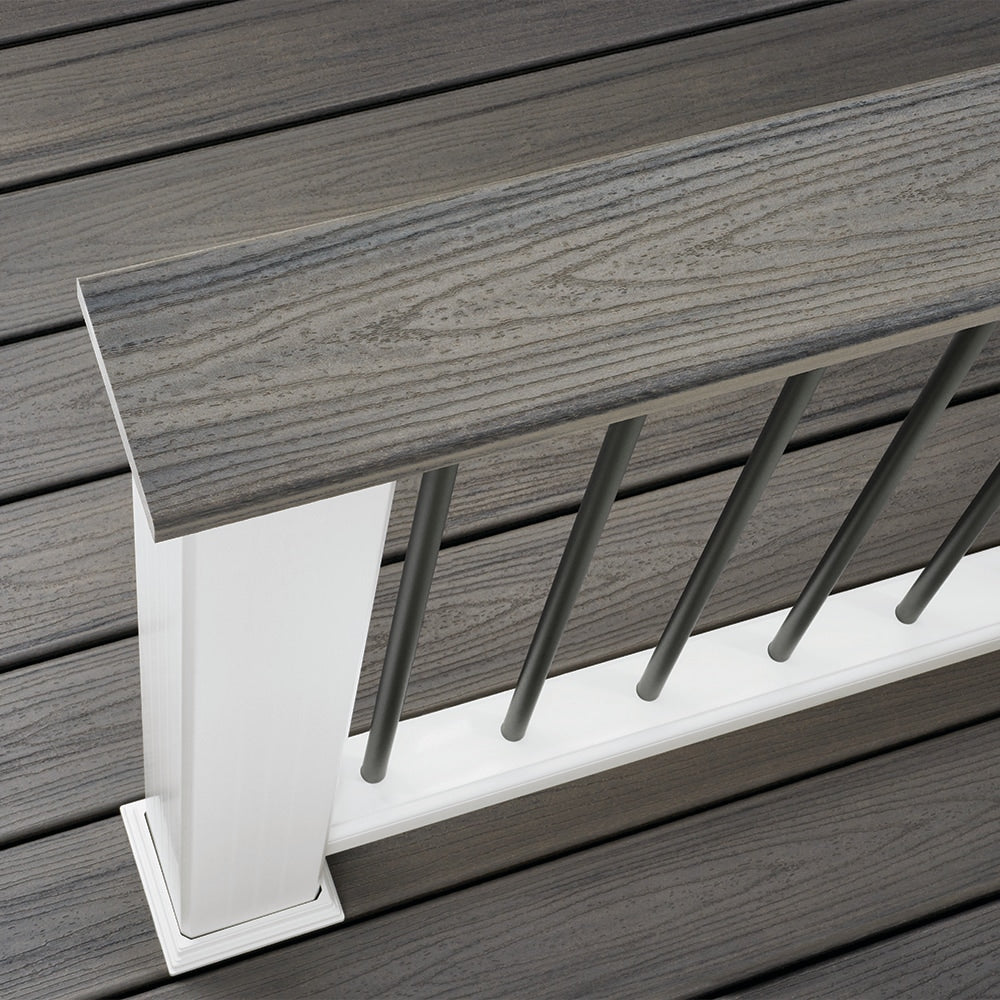 Trex 4.45-in x 4.45-in x 9-ft Composite Deck Post Sleeve