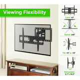 Full Motion TV Wall Mount for 26 in. - 90 in. TVs - Super Arbor