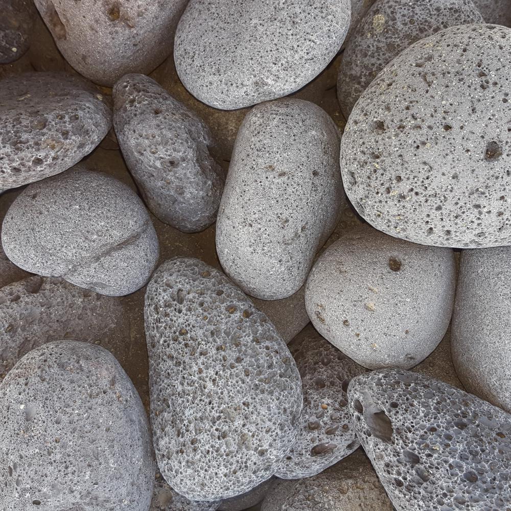 Butler Arts 0.50 cu. ft. 40 lb. 2 in. to 3 in. Black Mexican Beach Lava Rock - Super Arbor