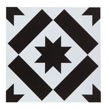 Style Selections Kingston Deco 3-mil x 12-in W x 12-in L Water Resistant Peel and Stick Luxury Vinyl Tile Flooring