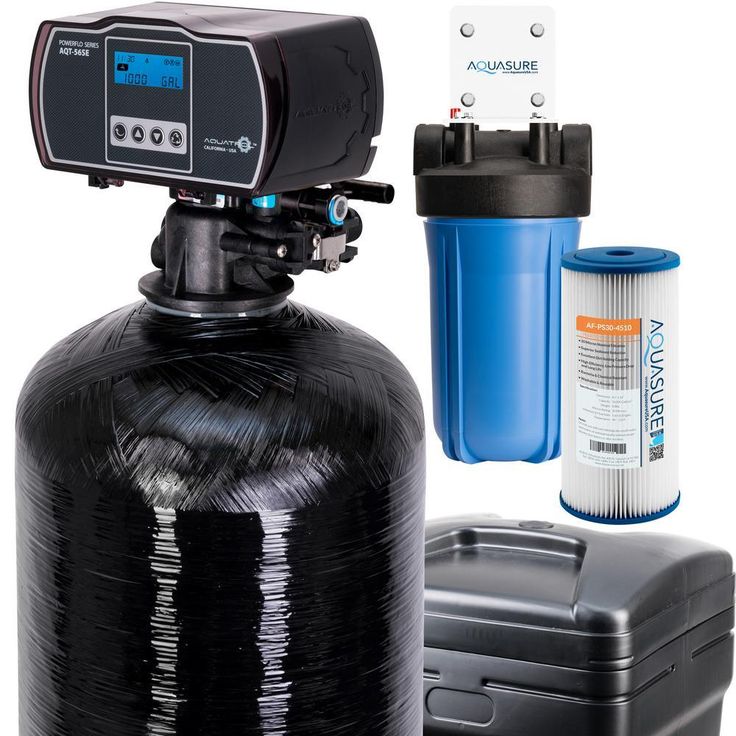 Harmony 48,000 Grain Fine Mesh Water Softener with Pleated Sediment Pre-Filter