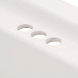 EverClean 72 in. Acrylic Rectangular Drop-in Whirlpool Bathtub in White - Super Arbor