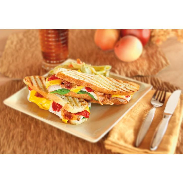 1400 W Chrome Non-Stick Panini Press
