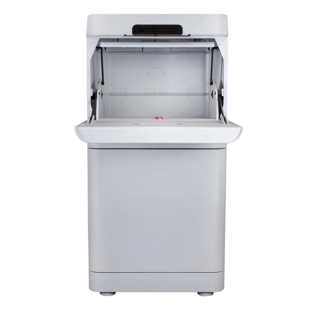 Gray Floor Mount Parcel Security Mailbox - Super Arbor
