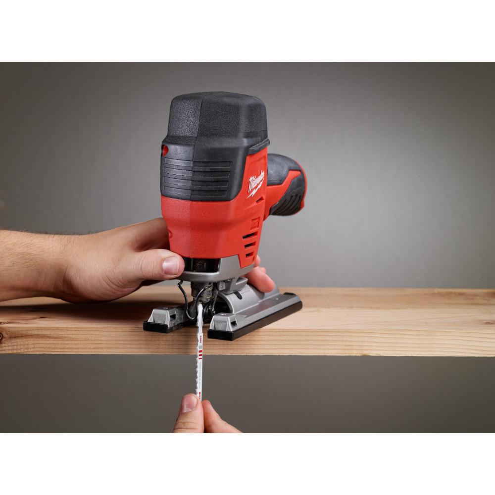M12 12-Volt Lithium-Ion Cordless Jig Saw Kit with One 4.0 Ah Battery, Charger and Bag - Super Arbor