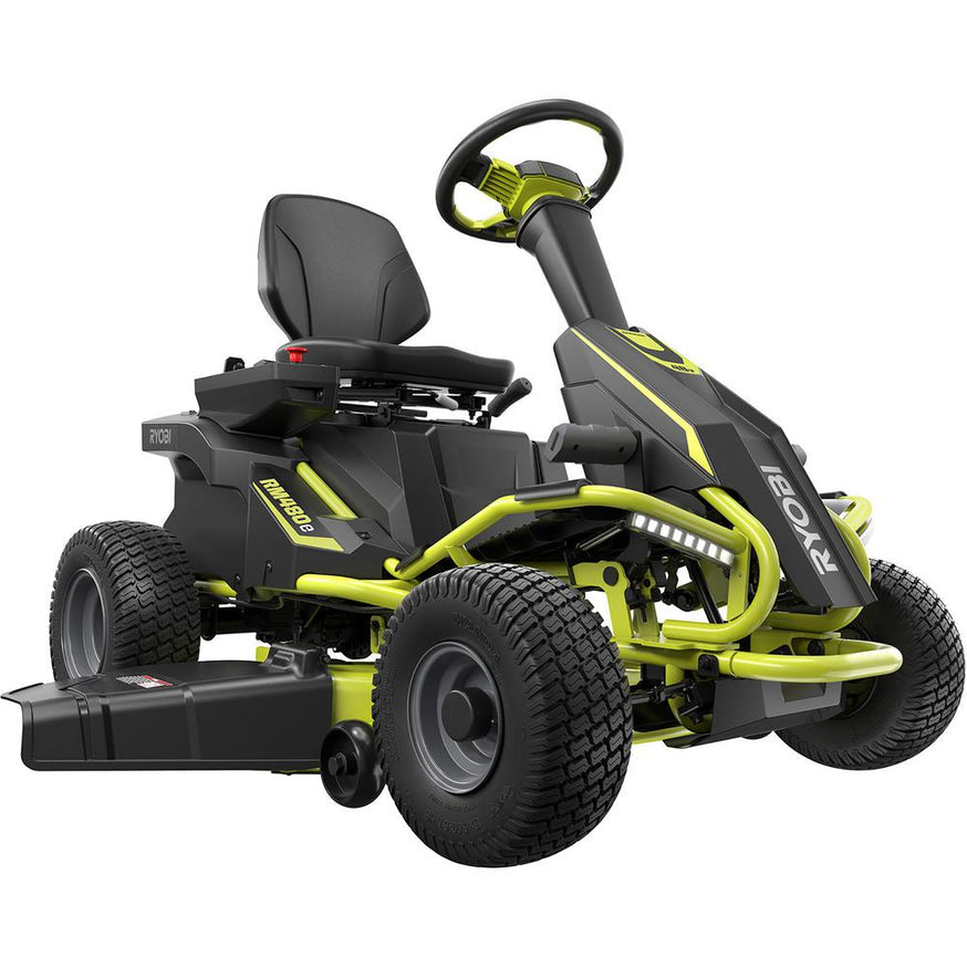 RYOBI 38 in. 75 Ah Battery Electric Rear Engine Riding Lawn Mower