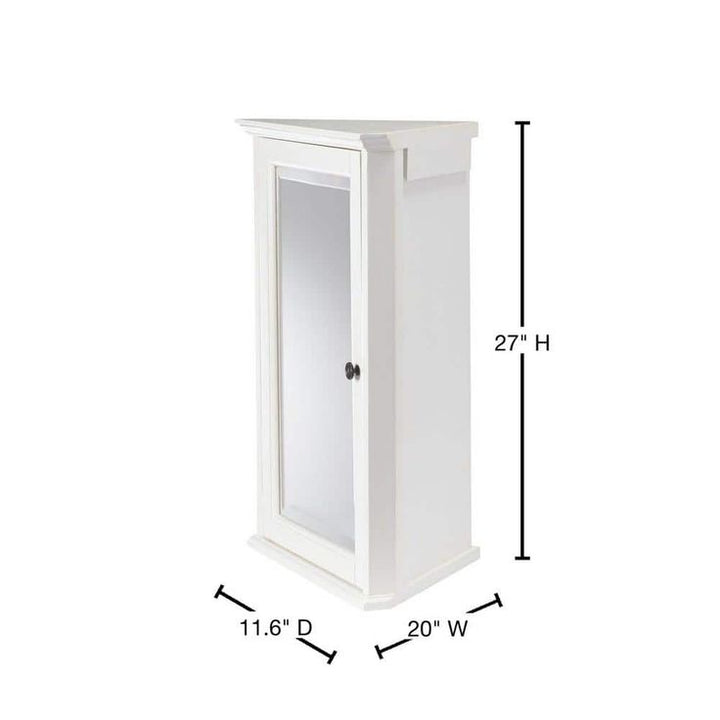 Home Decorators Collection Hamilton 20 in. W x 27 in. H Rectangular Medicine Cabinet with Mirror