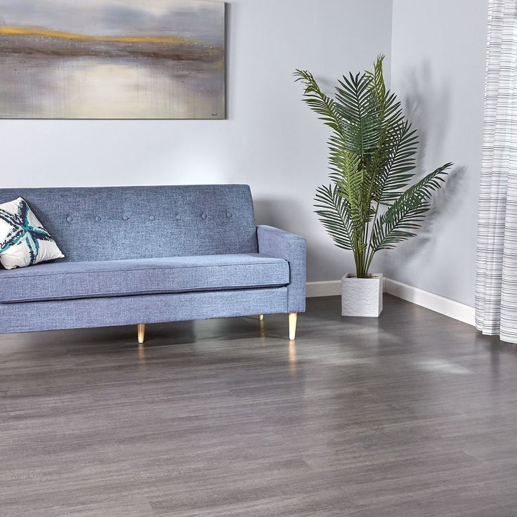 Mohawk Wiley Plank 27-Piece 6-in x 48-in Stonegate Luxury Vinyl Plank Flooring