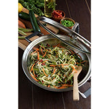 CookCraft by Candace 12-Piece Stainless Steel Cookware Set