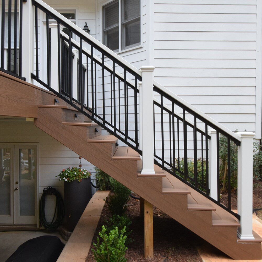 Trex Lineage 1-in x 8-in x 12-ft Composite Jasper Fascia Deck Board (Actual Size: 0.56-in x 7.25-in)