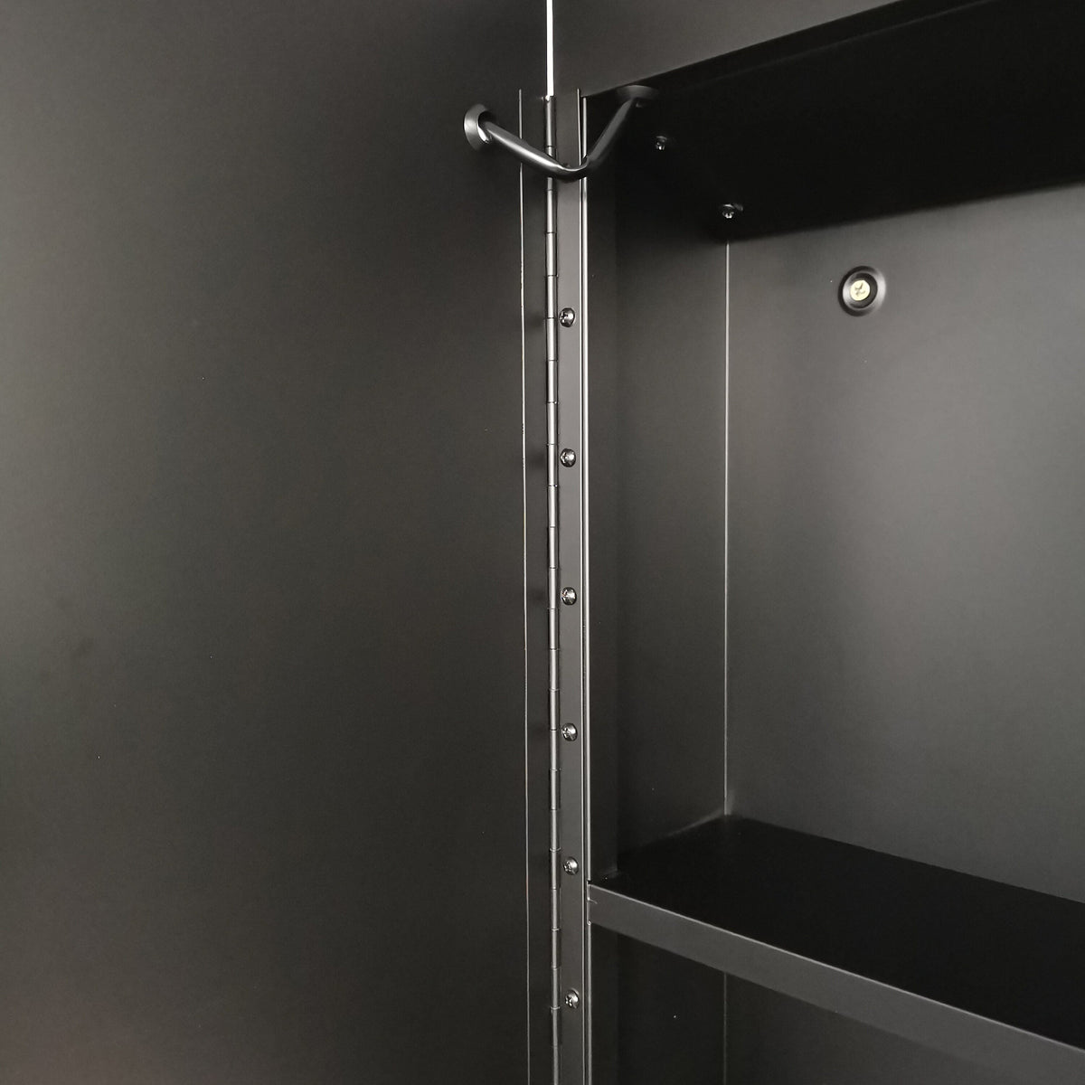 Forclover MA 30-in x 26-in Lighted LED Fog Free Surface Mount Black Mirrored Soft Close Medicine Cabinet
