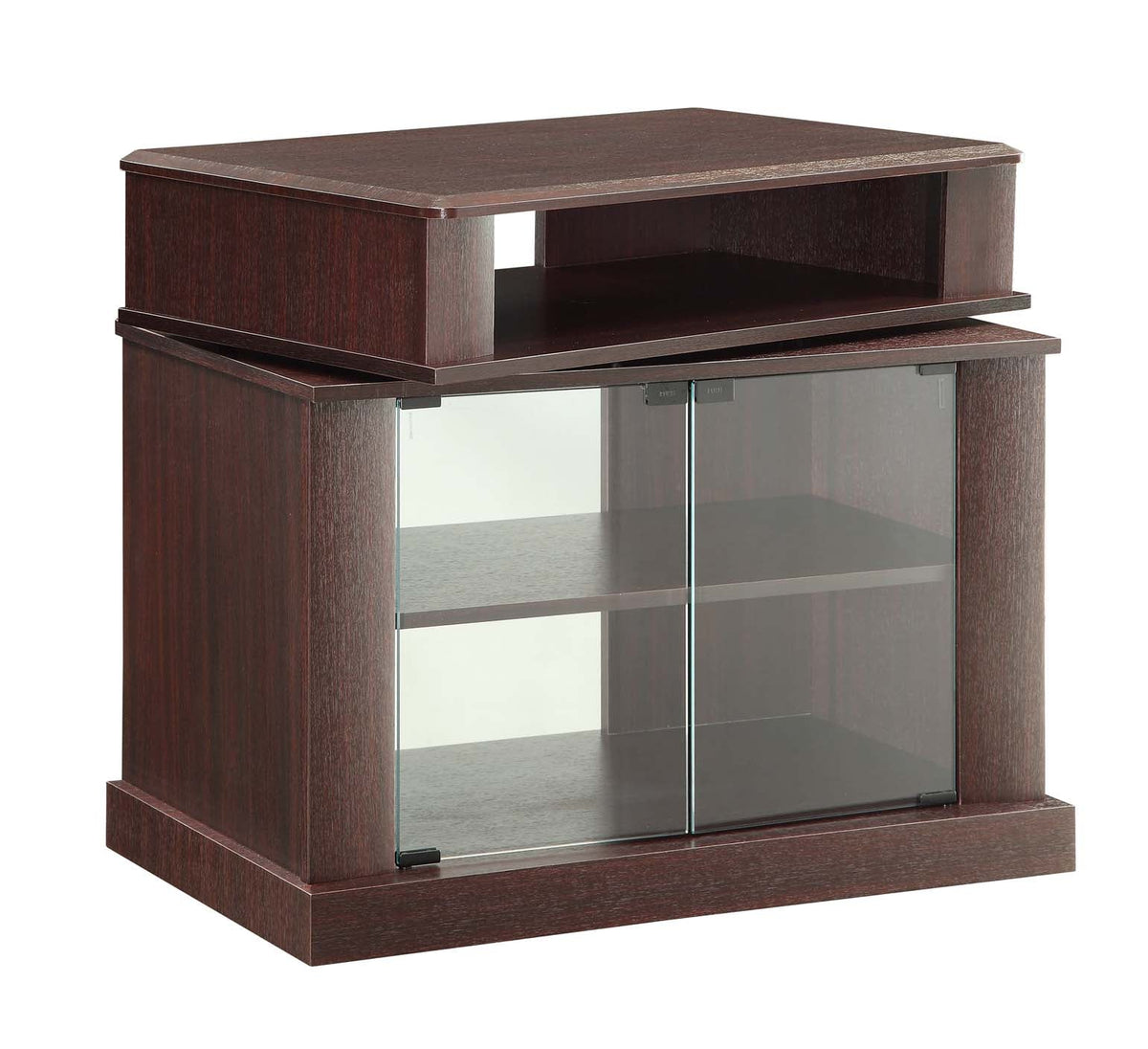 4D Concepts Transitional Cherry Tv Cabinet (Accommodates Under 32-in)