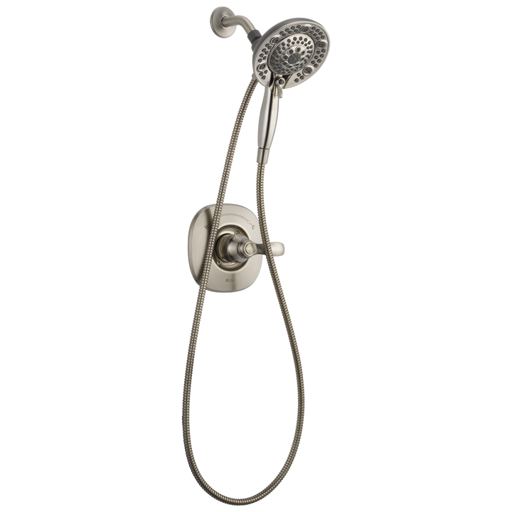 Delta Nura Stainless 1-Handle In2ition Shower Faucet with Valve, 6.5-in Round Head