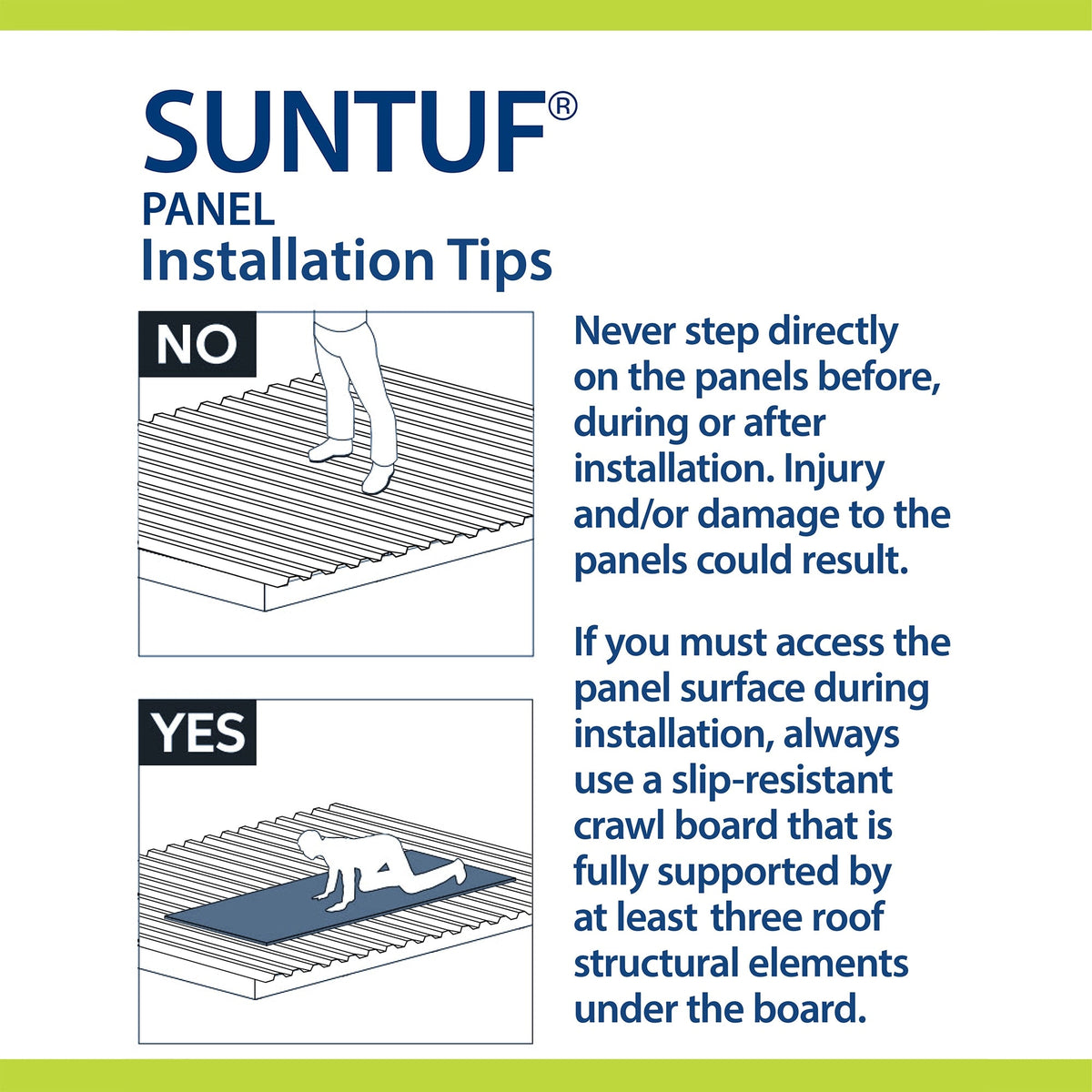 SUNTUF Suntuf Horizontal Plastic Closure Strip, 6-Pack