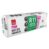 Owens Corning R-11 Unfaced Fiberglass Insulation Batts, 3.5 in. x 15.25 in. x 105 in. (4 Bags)